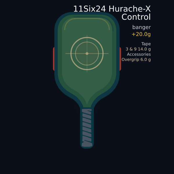 11Six24 Hurache-X Control setup preview