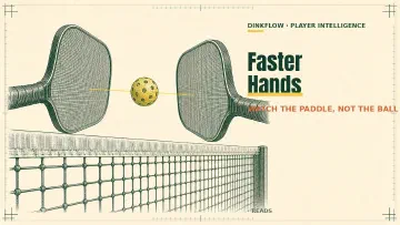 How to Get Faster Hands in Pickleball (Watch the Paddle, Not the Ball)