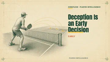 How to Hit Deceptive Shots in Pickleball Without a Trick Wrist