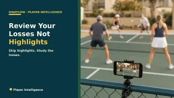 How to Review Your Own Pickleball Game Footage (Skip the Highlights)