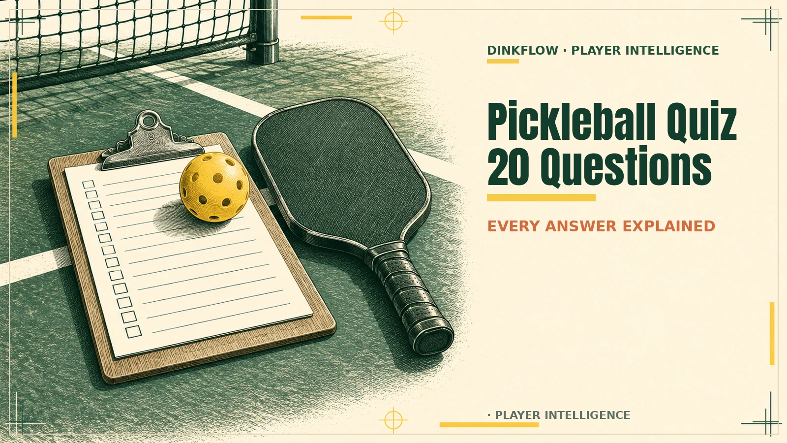 Pickleball Quiz: 20 Rules and Strategy Questions (With Answers)