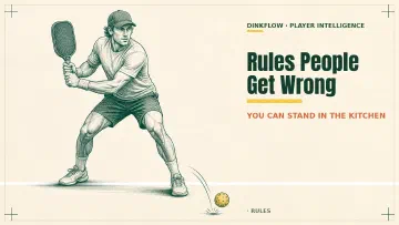 The Pickleball Rules People Get Wrong (Kitchen, Two-Bounce, and the Rest)