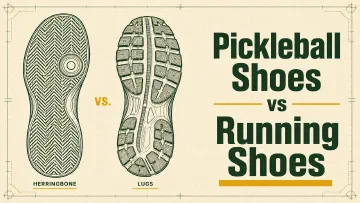 Pickleball Shoes vs Running Shoes: Why Your Asics Won't Work (And What Actually Does)