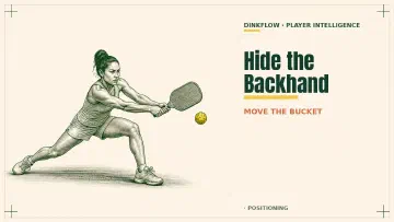 The Pickleball Weak Backhand Fix That Isn't a Better Backhand