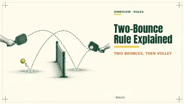 The Two-Bounce Rule in Pickleball: Shot by Shot, and Why It Shapes Every Rally