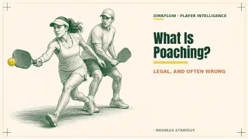 What Is Poaching in Pickleball? (And Why It's Legal)