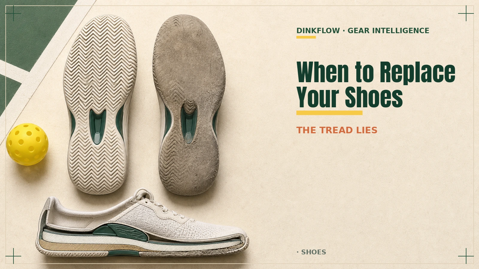 When to Replace Pickleball Shoes (Before the Tread Goes)