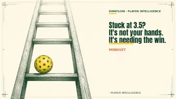 Why You're Stuck at 3.5 in Pickleball (It's Not Your Hands)